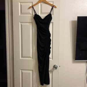 Zara Draped Midi Dress